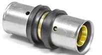Fitting Pressfitting PIPETEC TH & U Kontur Aluverbund Bogen Kupplung T-Stück