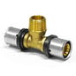 Fitting Pressfitting PIPETEC TH & U Kontur Aluverbund Bogen Kupplung T-Stück