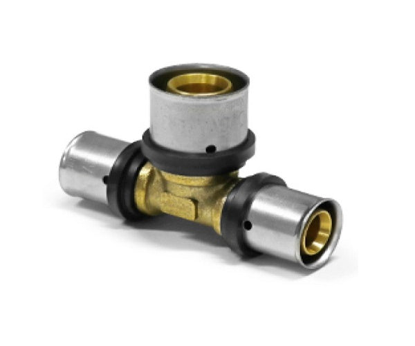 Fitting Pressfitting PIPETEC TH + U Kontur Aluverbund Bogen Kupplung T-Stück