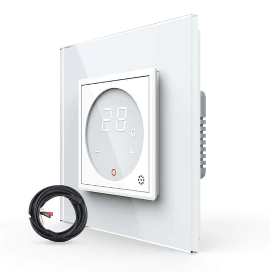 Livolo Thermostat für Fußbodenheizung – digital & weiß