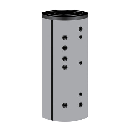 TWL Emailierter Solarspeicher 200 2 Wärmetauscher-B