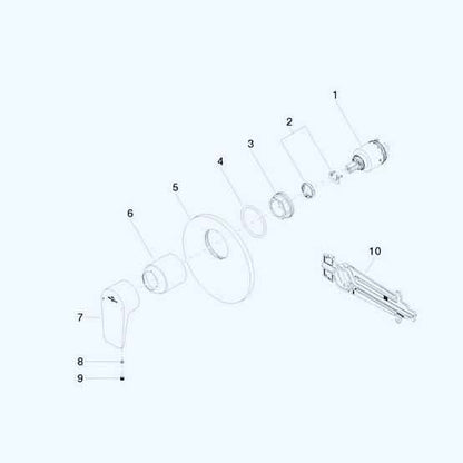 Villeroy & Boch "Subway" Einhandbatterie ohne Umstellung