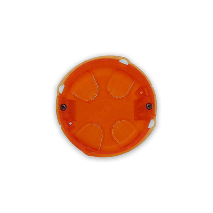 Bodendose mit 67 mm Schraubabstand für die Legrand Wandsteckdose