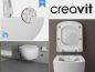 Preview: Creavit FE 322 Dusch-Hänge WC mit Deckel